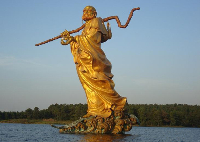安徽岱山湖28米达摩雕塑